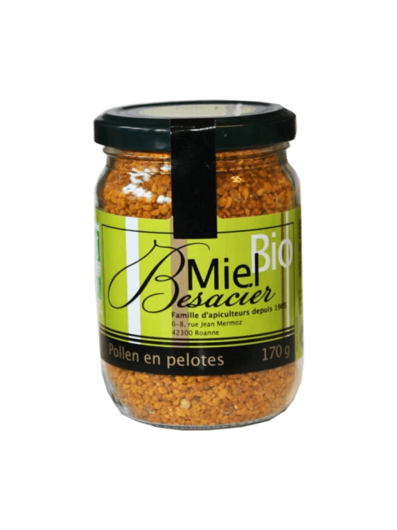 Pollen En pelotes Bio MIEL BESACIER Prix Maroc