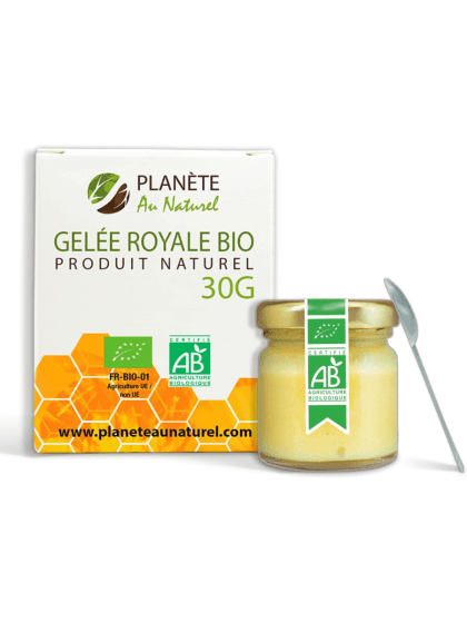 Gelée Royale Bio Maroc Prix Pharmacie – 30g