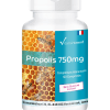 Propolis 750mg Maroc Prix Pharmacie dosage élevé 120 comprimés vegan sans gluten 3% de Galangin